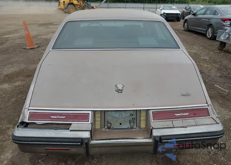 1983 Cadillac Seville z USA, uszkodzony, nr VIN 1G6AS6985DE823433